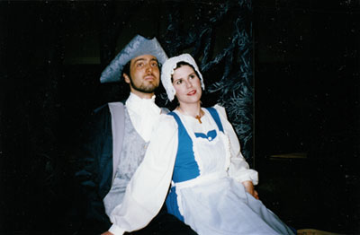 Karen Schowalter Cooper as Evangeline and Scot Smith as Gabriel